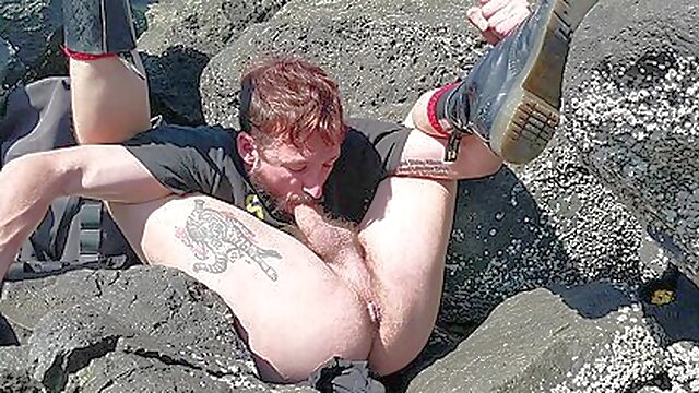 Rock Beach Public amateur gay big cock videos